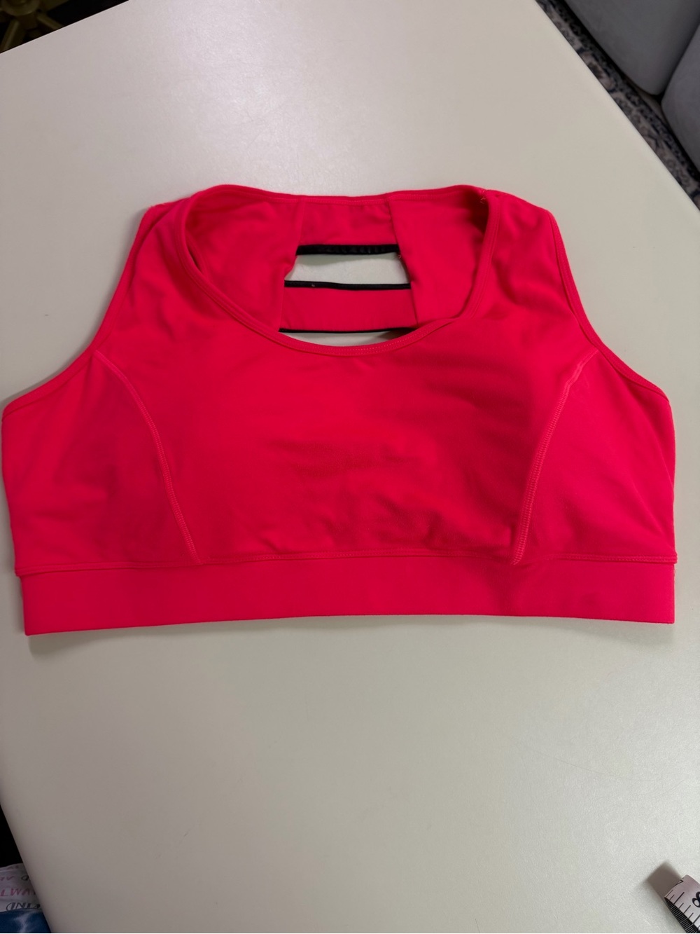 Jessica Simpson Neon Pink High-Impact Sports Bra